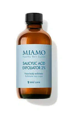 MIAMO TOTAL CARE SALICYLIC ACID EXFOLIATOR 2% 120 ML MIAMO TOTAL CARE SALICYLIC ACID EXFOLIATOR 2% 120 ML