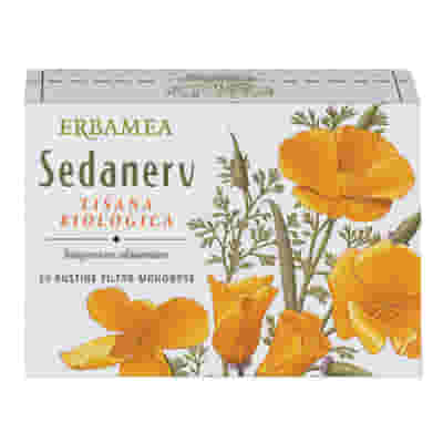 Tisana Biologica Sedanerv Erbamea per il riposo, 20 bustine