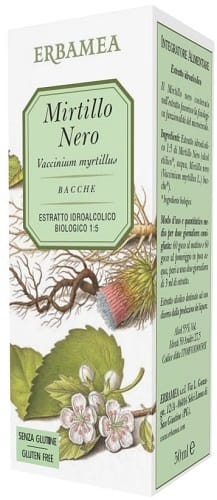 Integratore Mirtillo Nero 50ml per il Microcircolo