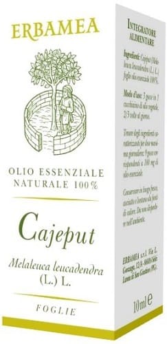 Integratore Cajeput olio essenziale puro, flacone 10ml