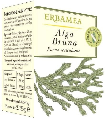 Erbamea Alga Bruna 50 Opercoli