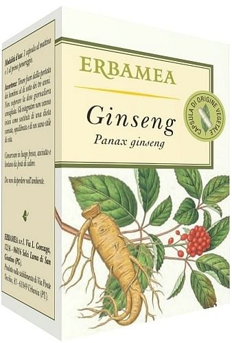 Ginseng 50 Capsule Vegetali