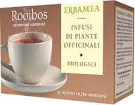 Infuso Rooibos Tea Erbamea biologico, 20 bustine filtro