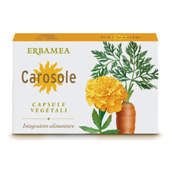 Integratore Erbamea Carosole per l'abbronzatura, 24 capsule