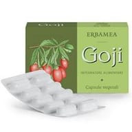 Integratore Erbamea Goji, 24 capsule vegetali antiossidanti