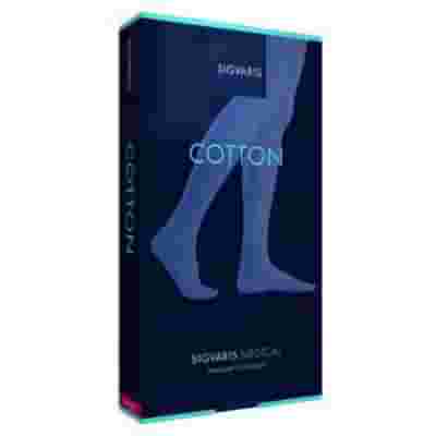 SIGVARIS COTTON CCL1 GAMBALETTO NORMALE PUNTA APERTA NATURE S