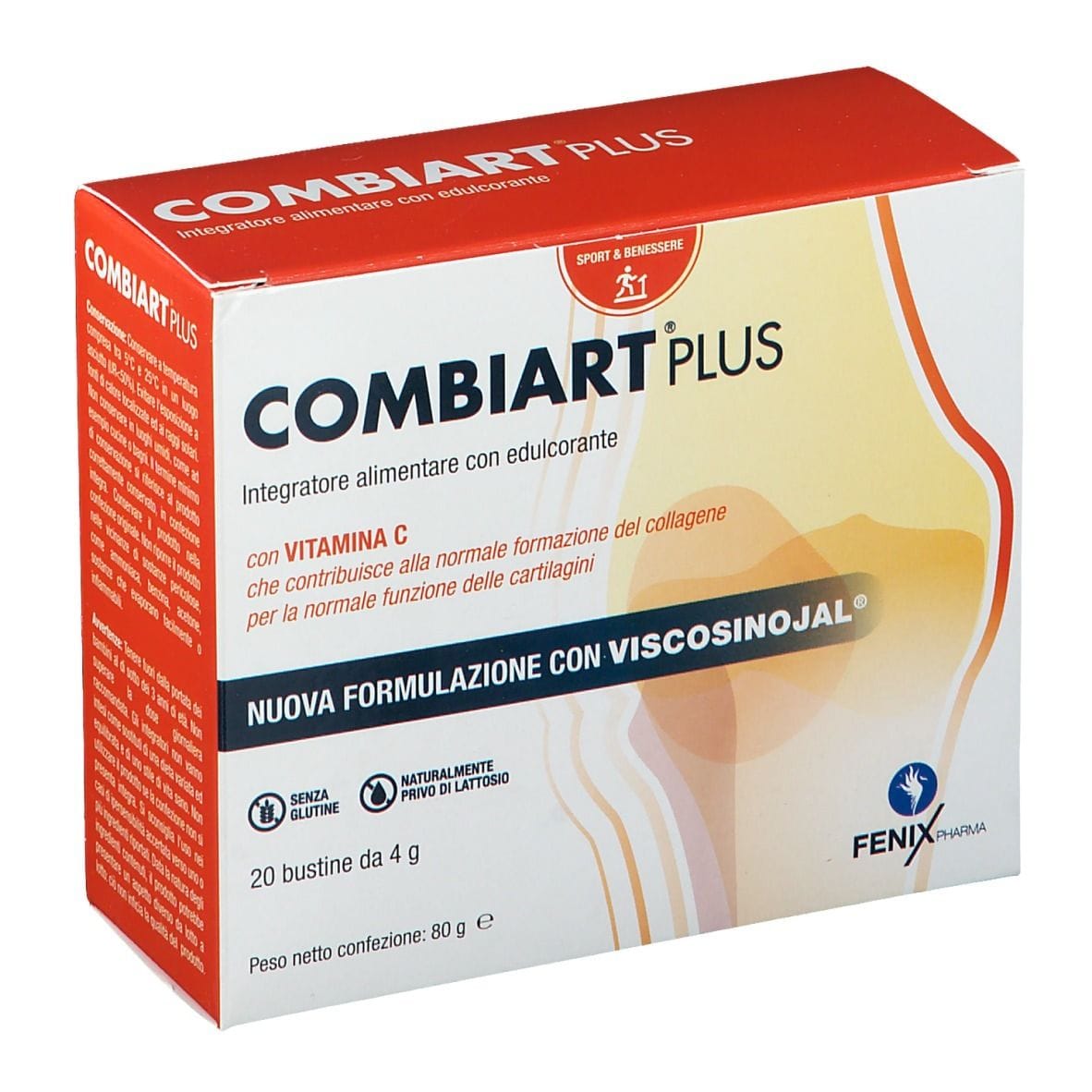 Integratore Combiart PLUS per ossa e articolazioni, 20 bustine
