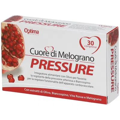 CUORE DI MELOGRANO PRESSURE 30 COMPRESSE 1 G CUORE DI MELOGRANO PRESSURE 30 COMPRESSE 1 G