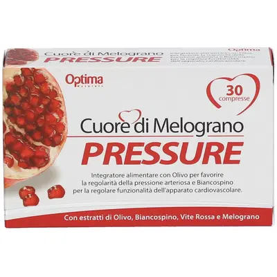 CUORE DI MELOGRANO PRESSURE 30 COMPRESSE 1 G CUORE DI MELOGRANO PRESSURE 30 COMPRESSE 1 G