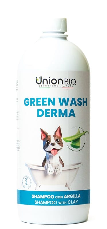 GREEN WASH DERMA SHAMPOO CON ARGILLA 1 L