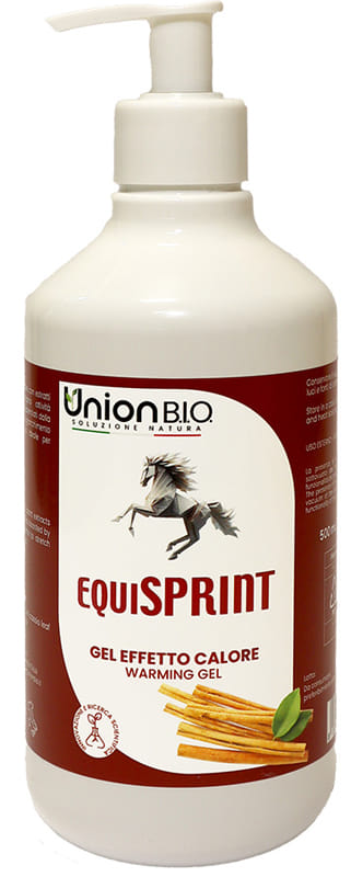 Gel termoattivante Equisprint per cavalli, 500ml