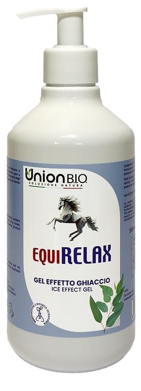 Gel effetto ghiaccio Equirelax per cavalli, 500ml