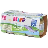 HIPP OMOGENEIZZATO SALMONE CON VERDURE 2X80 G