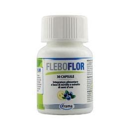 Integratore Fleboflor con Mirtillo per il Microcircolo, 30 capsule