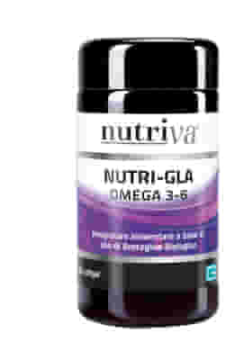 Integratore Nutriva Nutri-GLA Omega 3-6, 60 softgel