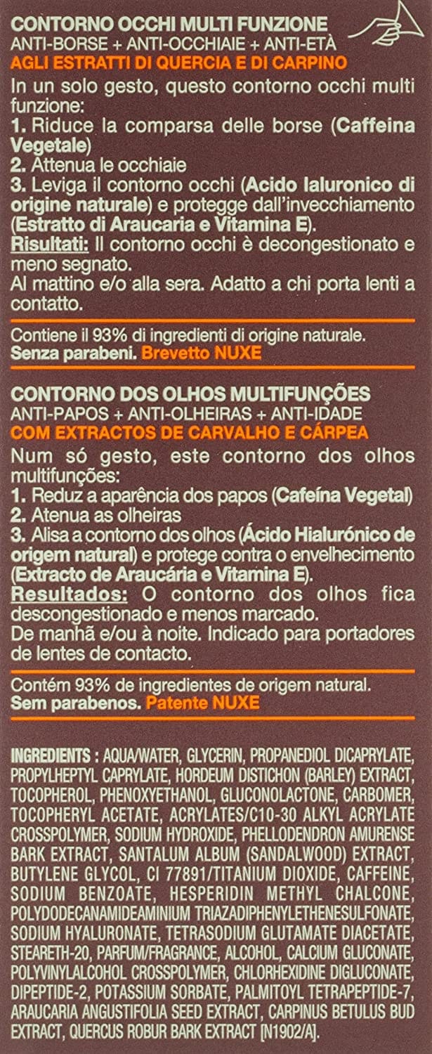 NUXE MEN CONTORNO OCCHI UOMO 15 ML