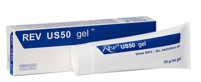 Gel cheratolitico REV US50 urea 50% per callosità, 50ml