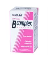 Integratore Vitamina B Complex Supreme HealthAid, 30 capsule