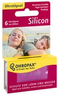 Tappi auricolari Ohropax in silicone, 6 pezzi