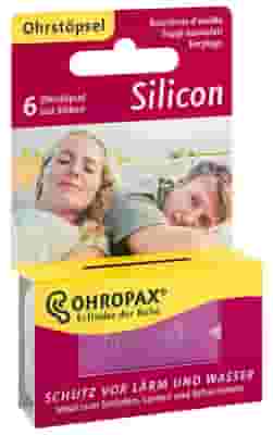 Tappi auricolari Ohropax in silicone, 6 pezzi
