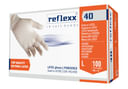 REFLEXX 40 GUANTO IN LATTICE MONOUSO CON POLVERE NON STERILE L 100 PEZZI