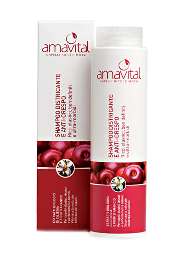 Shampoo Amavital districante anti crespo per ricci, 250ml