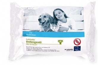 Orme Naturali Salviettine Detergenti All'Olio Di Neemm 20 Pezzi