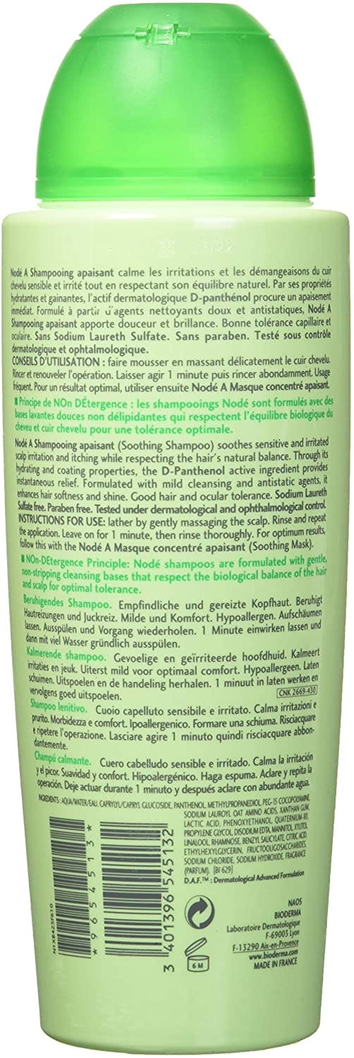 NODE A SHAMPOO LENITIVO 400 ML