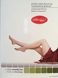 ALBERT ANDRE' ARTICOLO 211 CCL 1 GAMBALETTO A-D TERAPEUTICO KK1 PUNTA APERTA MICROFIBRE LYCRA MM HG 20-30 COLORE BEIGE MEDIA ST