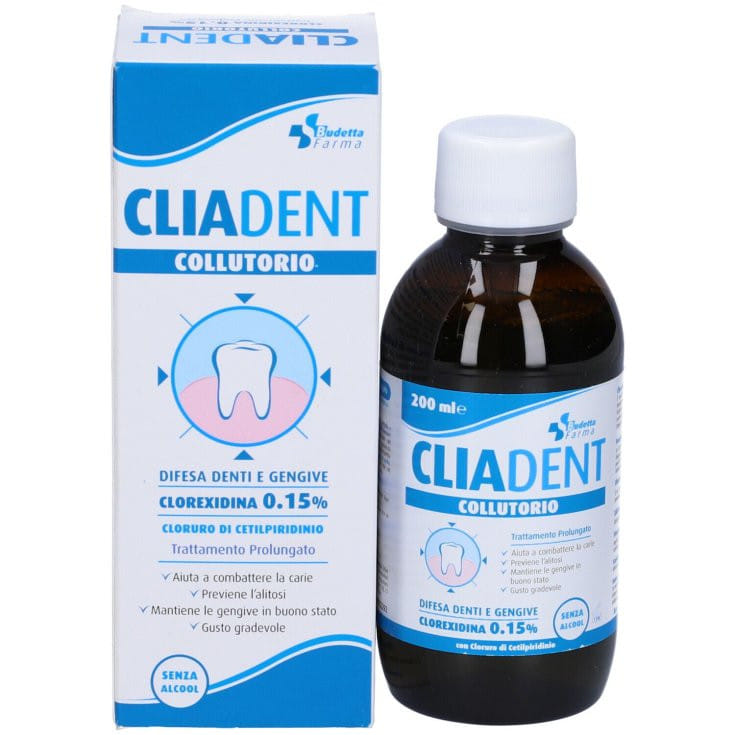 CLIADENT COLLUTORIO 0,15% CLOREXIDINA 250ML