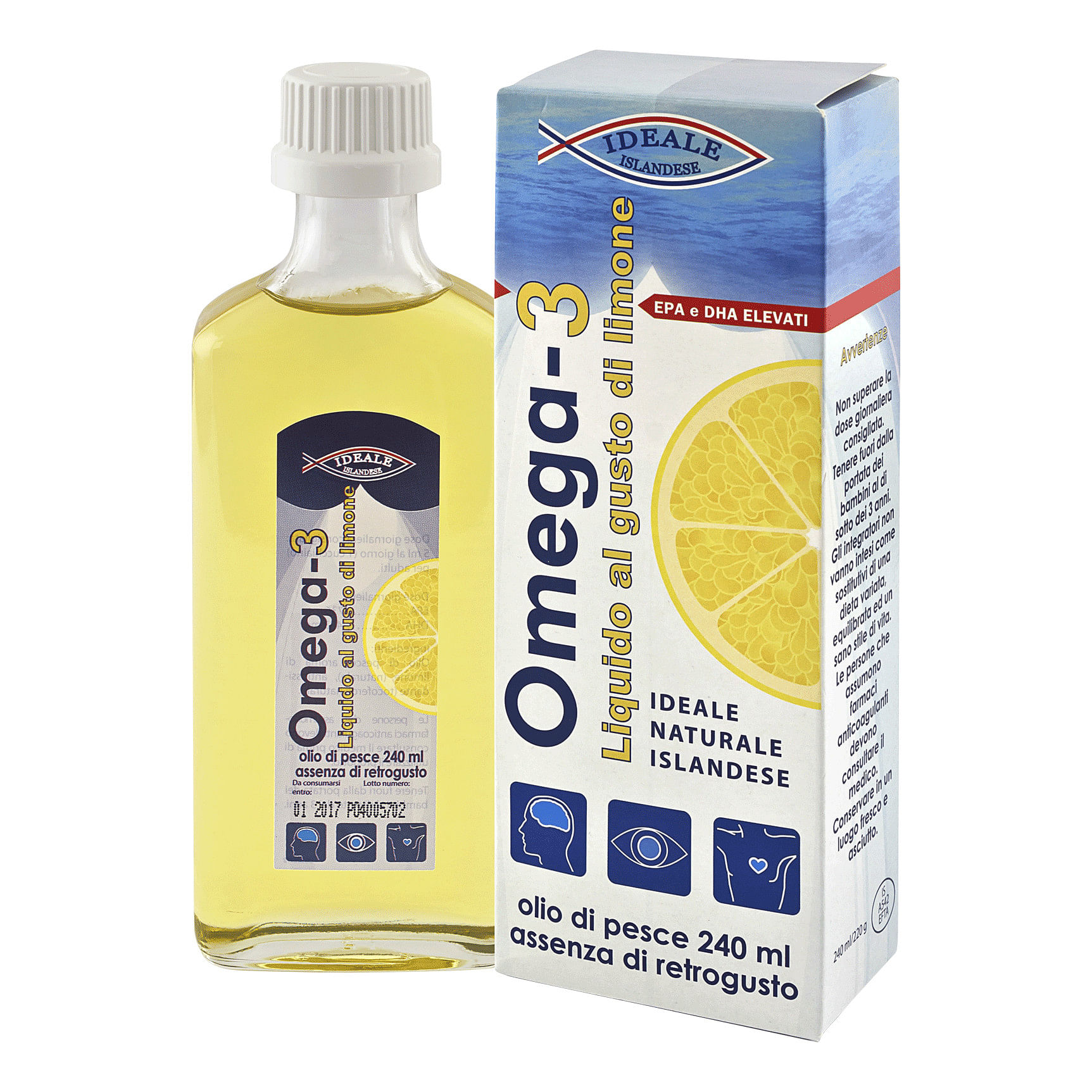 Lysi Omega3 Liquido Limone 240 Ml