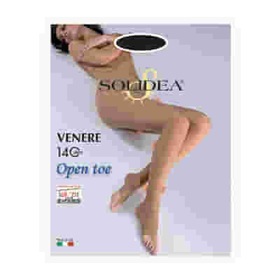 VENERE 140 OPEN TOE COLLANT NERO 4-L