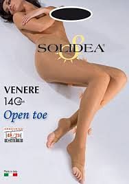 Venere 140 Open Toe Collant Camel 4 L