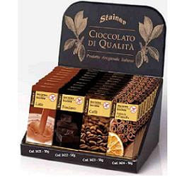 Stainer Tavoletta Di Cioccolato Al Latte Senza Zucchero E Senza Glutine 50 G
