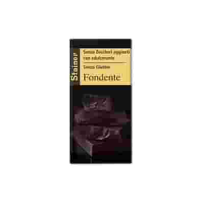STAINER TAVOLETTA DI CIOCCOLATO FONDENTE SENZA ZUCCHERI E SENZA GLUTINE 50 G