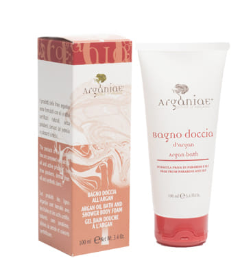 Bagnodoccia all'Argan Baby per pelli delicate, 100ml