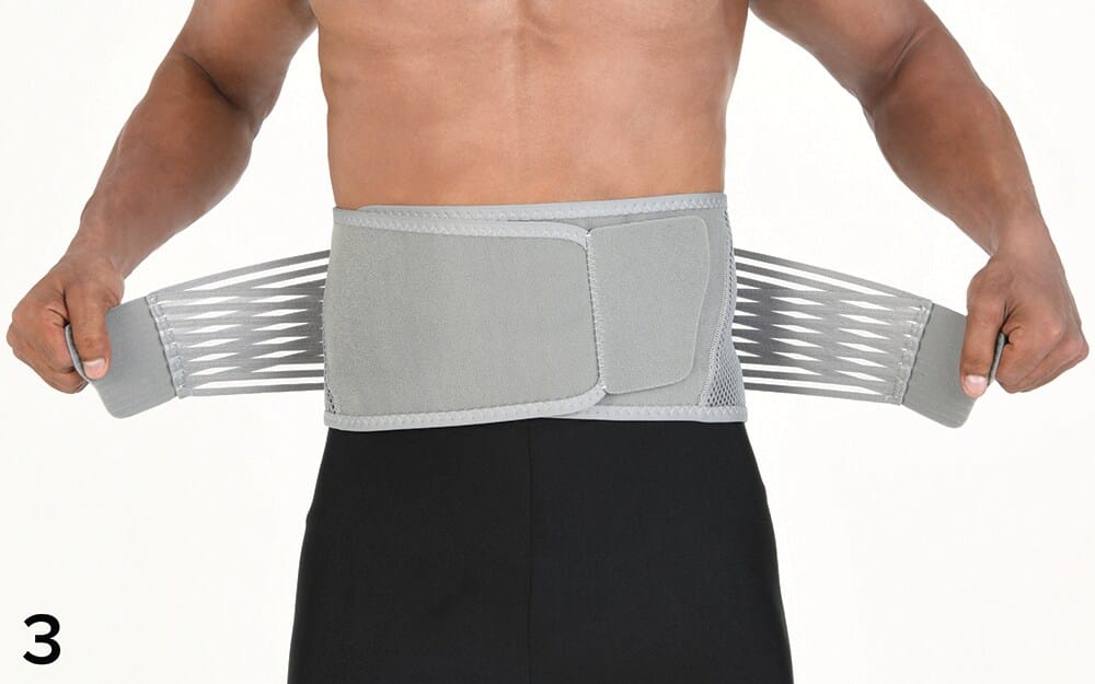 Cintura lombare Futuro taglia L/XL con cuscinetti di supporto