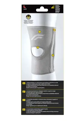 GINOCCHIERA ELASTICA FUTURO MISURA LARGE GINOCCHIERA ELASTICA FUTURO MISURA LARGE