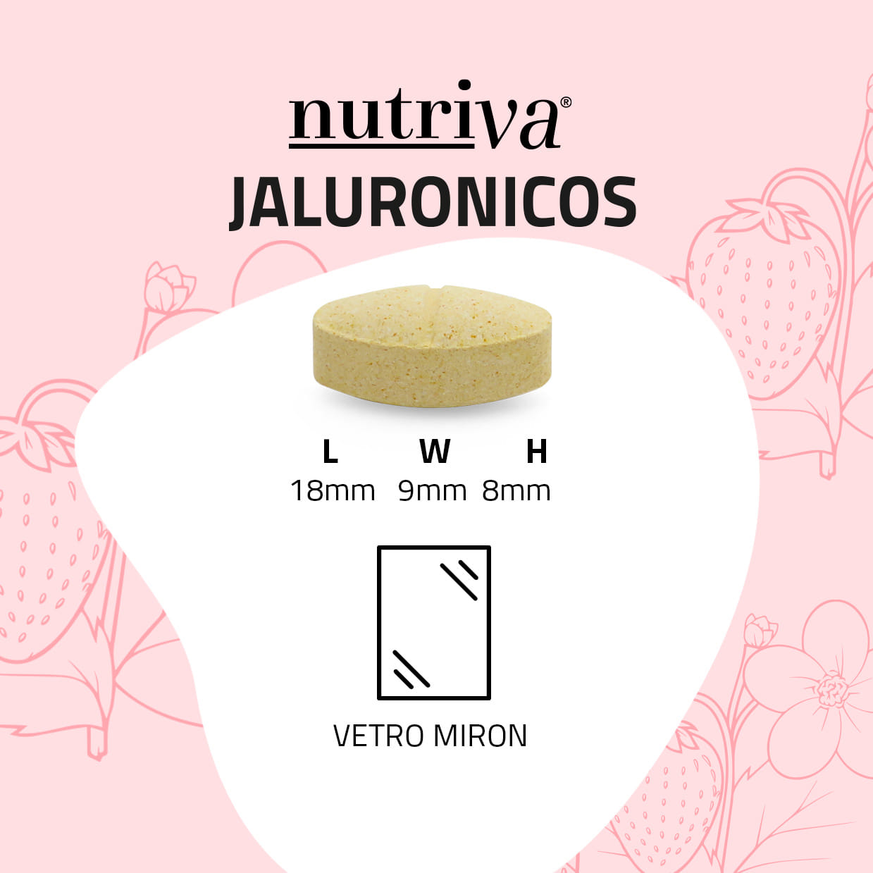 NUTRIVA JALURONICOS 30 COMPRESSE