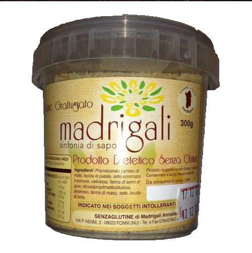 PANE GRATTUGIATO SENZA GLUTINE 300G