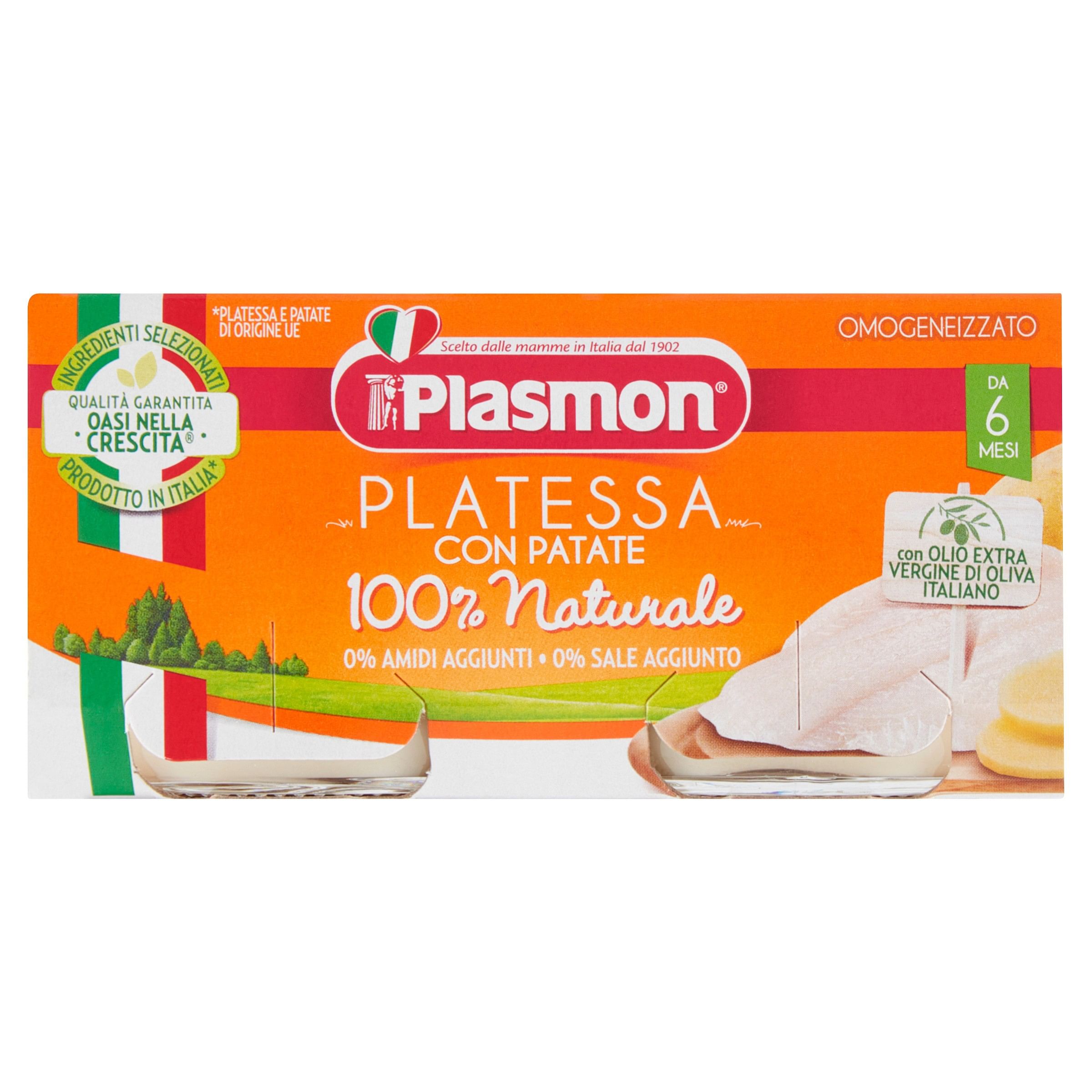 Plasmon Omogeneizzato Platessa 2 X 80 G