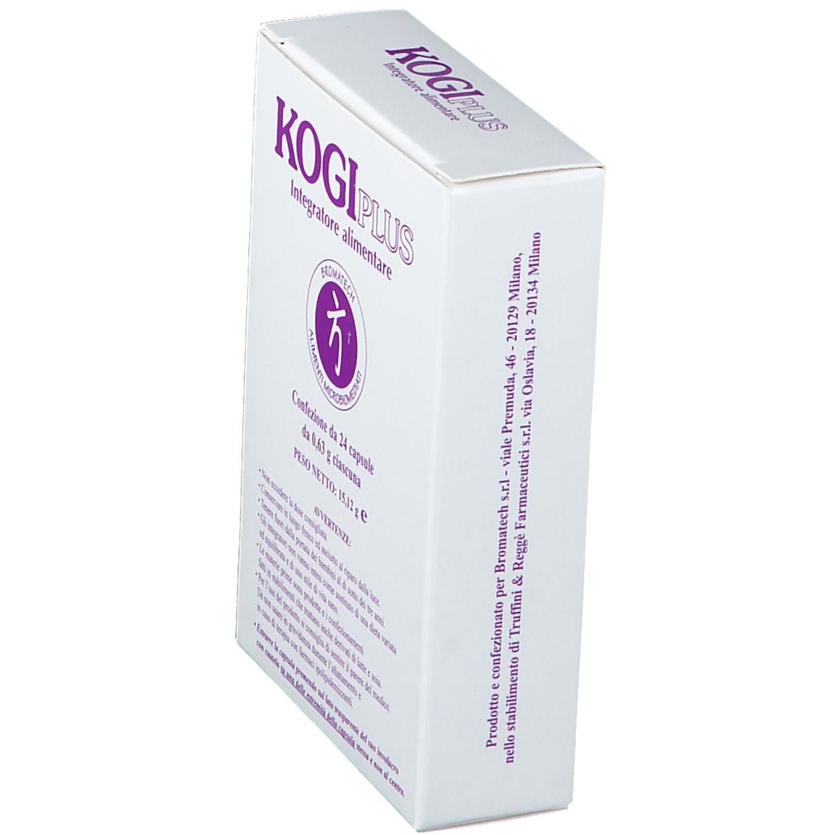 Integratore Kogi PLUS per il colesterolo, 24 capsule