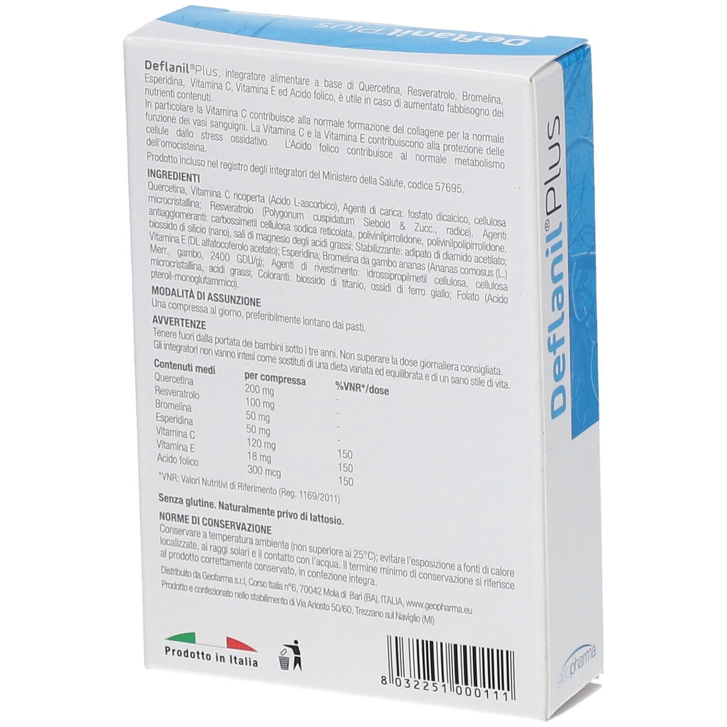 DEFLANIL PLUS 30 COMPRESSE