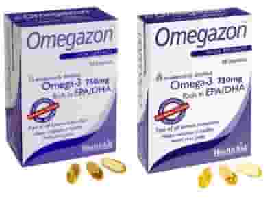 Integratore Omega 3 HealthAid Omegazon, 60 capsule