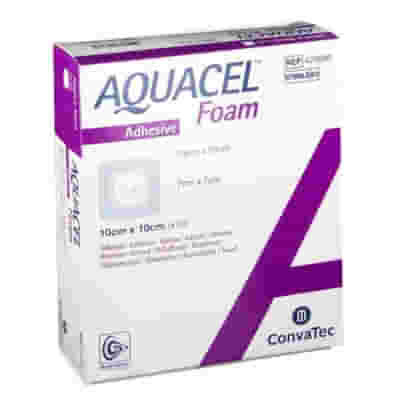 MEDICAZIONE HYDROFIBER STERILE ADESIVA IN SCHIUMA MISURA 25X30CM 5 PEZZI