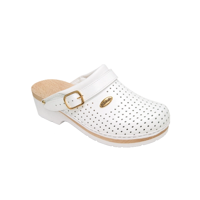 Clog S/Comf.B/S Ce Bycast Bis Unisex White Woods Bianco 42