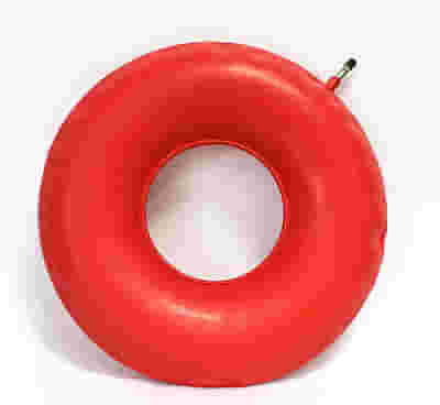 CIAMBELLA PER INVALIDI GONFIABILE IN GOMMA TEAM DELUXE IN SACCHETTO DIAMETRO 43 CM 1 PEZZO