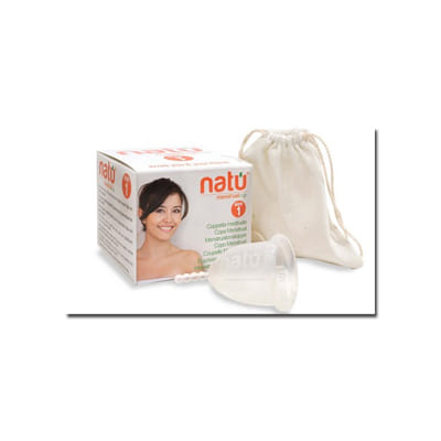 Coppetta mestruale Natu taglia 2 in silicone medicale