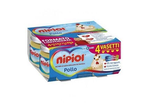 Nipiol Omogeneizzato Pollo 120 G 4 Pezzi