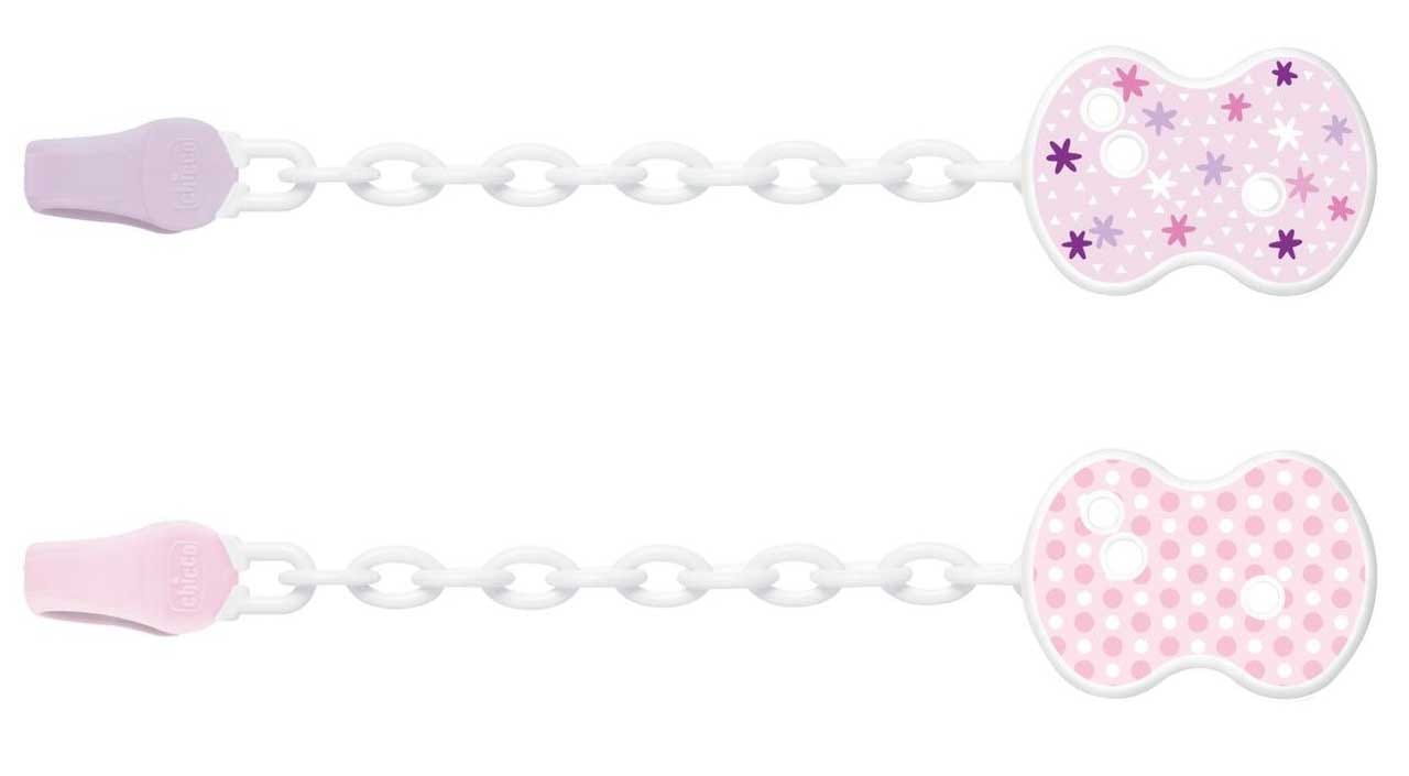 Chicco Physio Clip Catenella Rosa